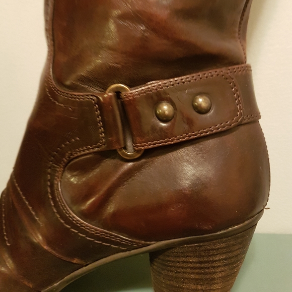 Arnold Churgin Leather zip up boot - Picture 4 of 8